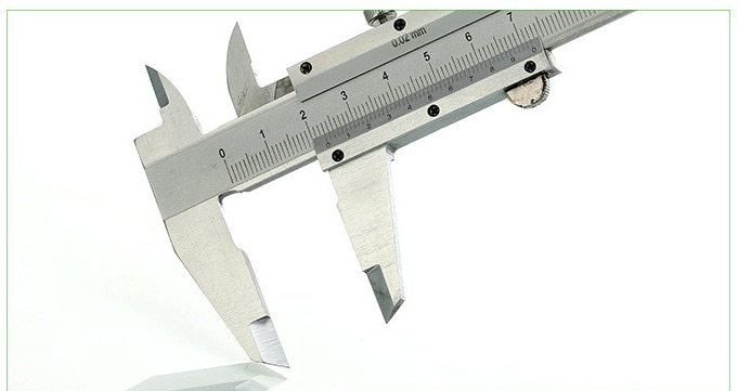 버니어 캘리퍼스 0-200mm/0.01mm 스테인레스 스틸 미터 마이크로 미터 게이지 측정 도구